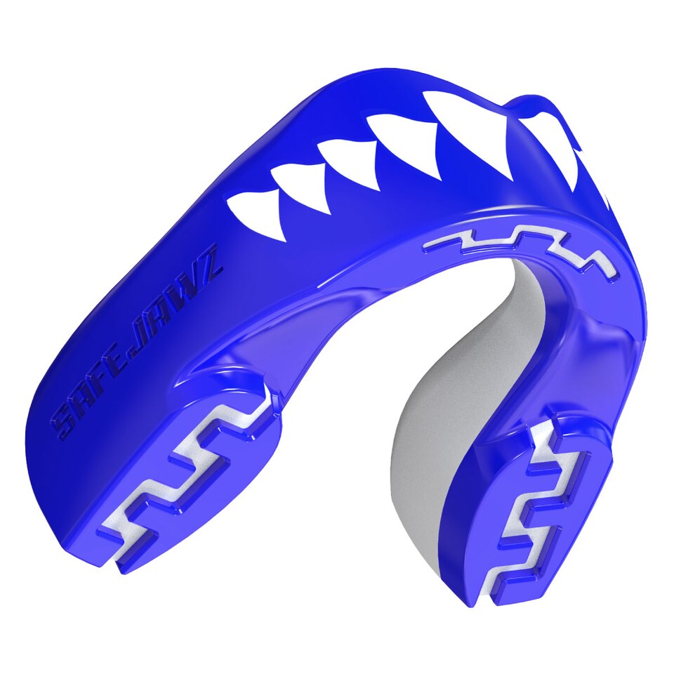 image 1 of SAFEJAWZ Extro Sports Mouth Guard Shark Adult/Junior