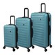 image 1 of IT Luggage Legion Smoke Blue Expandable 3pc Suitcase Set with TSA Lock Blue