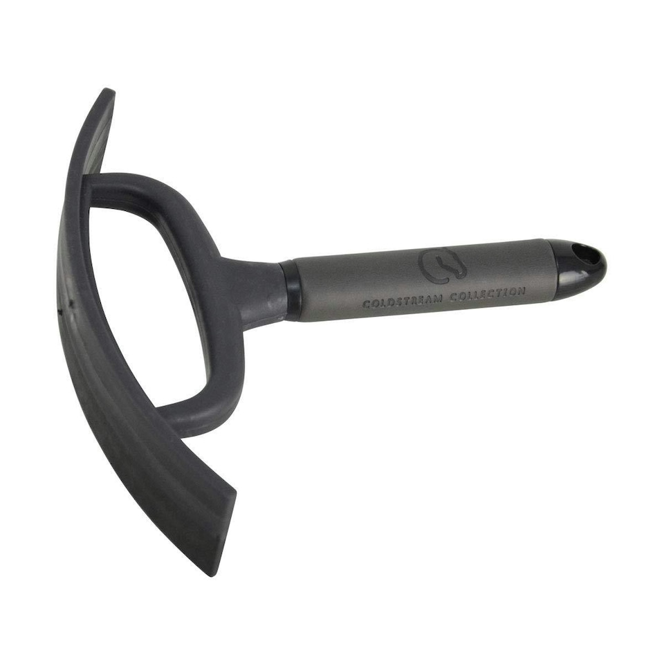 Coldstream Faux Leather Sweat Scraper - Charcoal/Black - 21cm