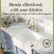 image 4 of Fireclay Kitchen Bundle - Single Bowl Belfast Sink, Strainer Waste & Bridge Lever Tap, 595mm - Brushed Brass - Balterley