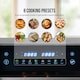 image 4 of AHM Electronics Air Fryer - 10L Multi Basket with Dual Cook, 3 in 1 Basket Combination, 8 Cooking Presets, Large Viewing Window,