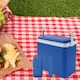 image 2 of 24L Insulated Coloured Cooler Box With 2 Ice Packs | Blue | 1