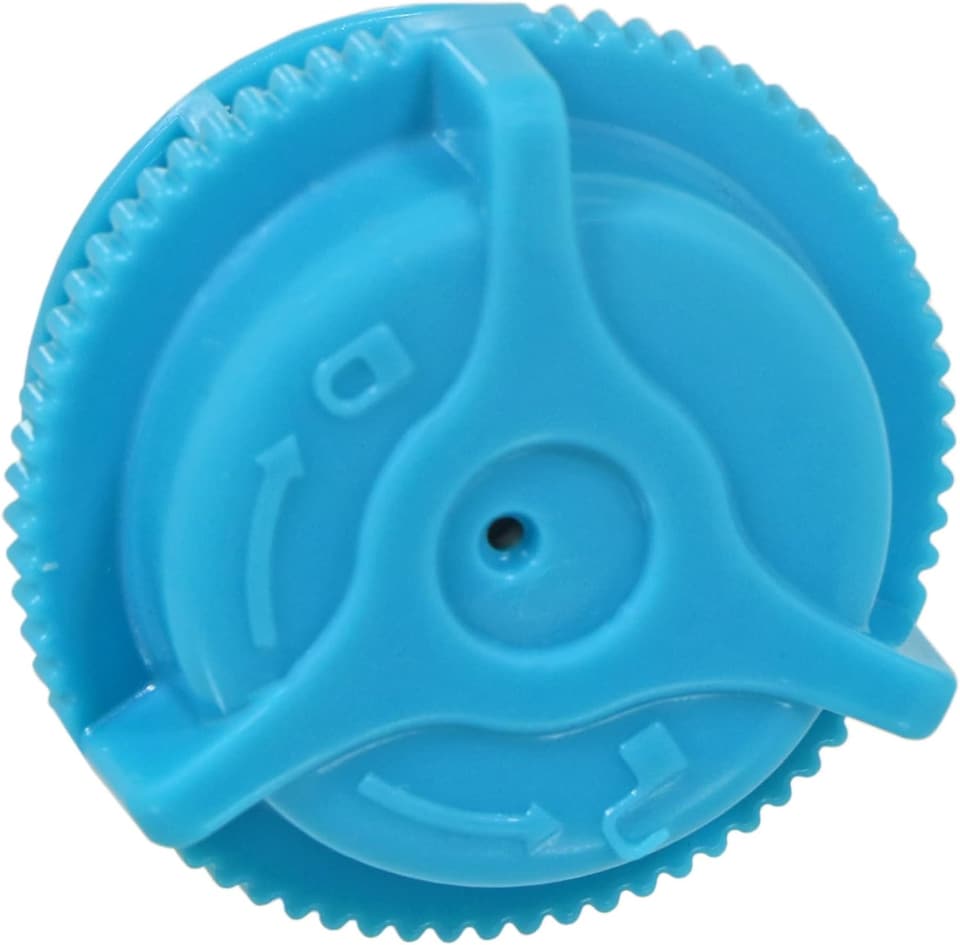 image 1 of SPARES2GO Water Tank Cap Lid for Dirt Devil 11-in-1 5-in-1 Multifunction DDS04-P01 DDS04-E01 Steam Cleaner Blue