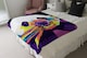 image 4 of Colorful pop art of Panda Designer Blanket | Multi
