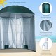 image 3 of Outsunny 2.2M Fishing Umbrella Garden parasol Outdoor Sun Shelter