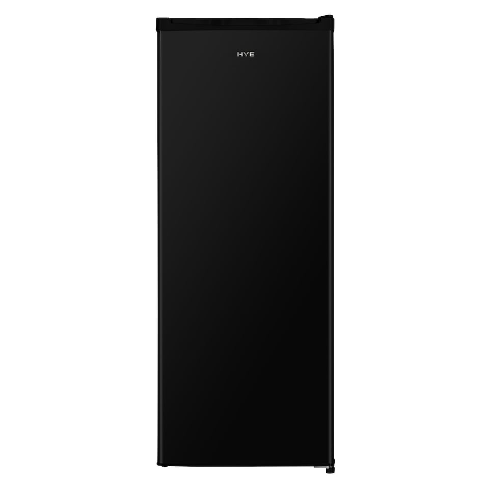 image 1 of HYE Freestanding Upright Freezer, 168 Litre, 55cm, Black - RF01SDFR168B01