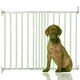 image 1 of Bettacare Extending Metal Screw Fit Dog Gate, White, 62.5cm - 106.8cm, Stair Gate for Pet, Safety Barrier for Puppy