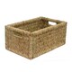 image 4 of Extra Large Seagrass Storage Basket | Green | Green