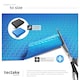 image 7 of Pool Solar Cover to Protect and Warm Rectangular Swimming Pool | Blue | blue | 1