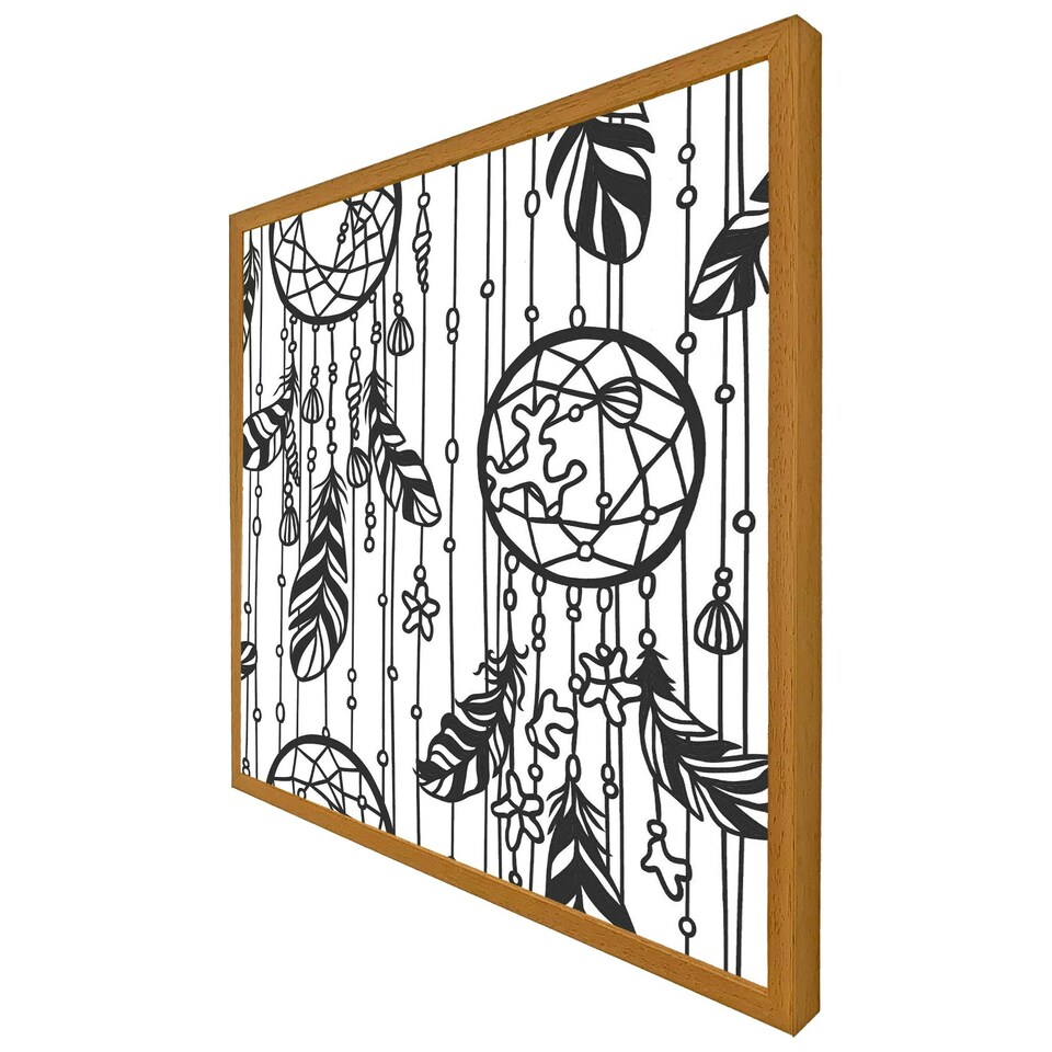 image 1 of Black contour (Picture Frame) Black | XS