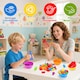 image 8 of Animal Counting Clip Game Colour Sorting Toys Bowl and Tweezers Montessori Toy