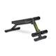 image 2 of Adidas Performance Ab Bench - Steel Decline Sit-up Bench with Foam Rollers and Scan to Train QR | Black | Black | One Size