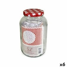 Tin Inde Galon Multi-use Glass (6 Units) N/A