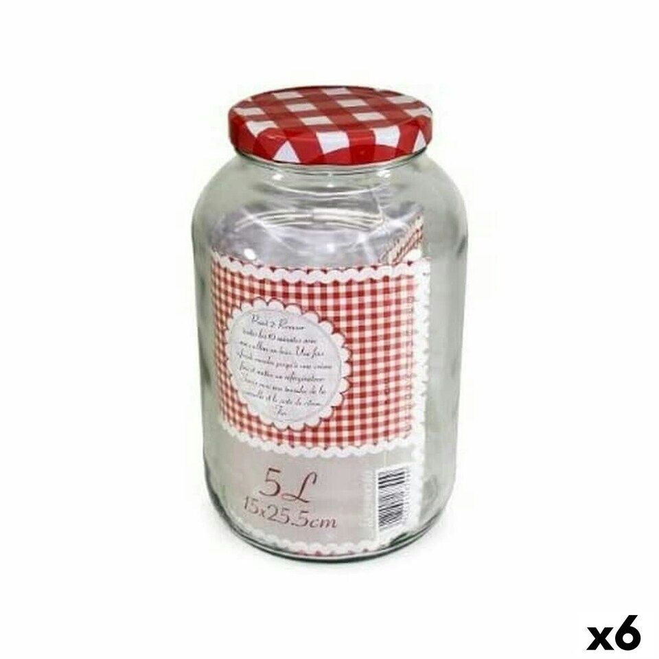 image 1 of Tin Inde Galon Multi-use Glass (6 Units) N/A