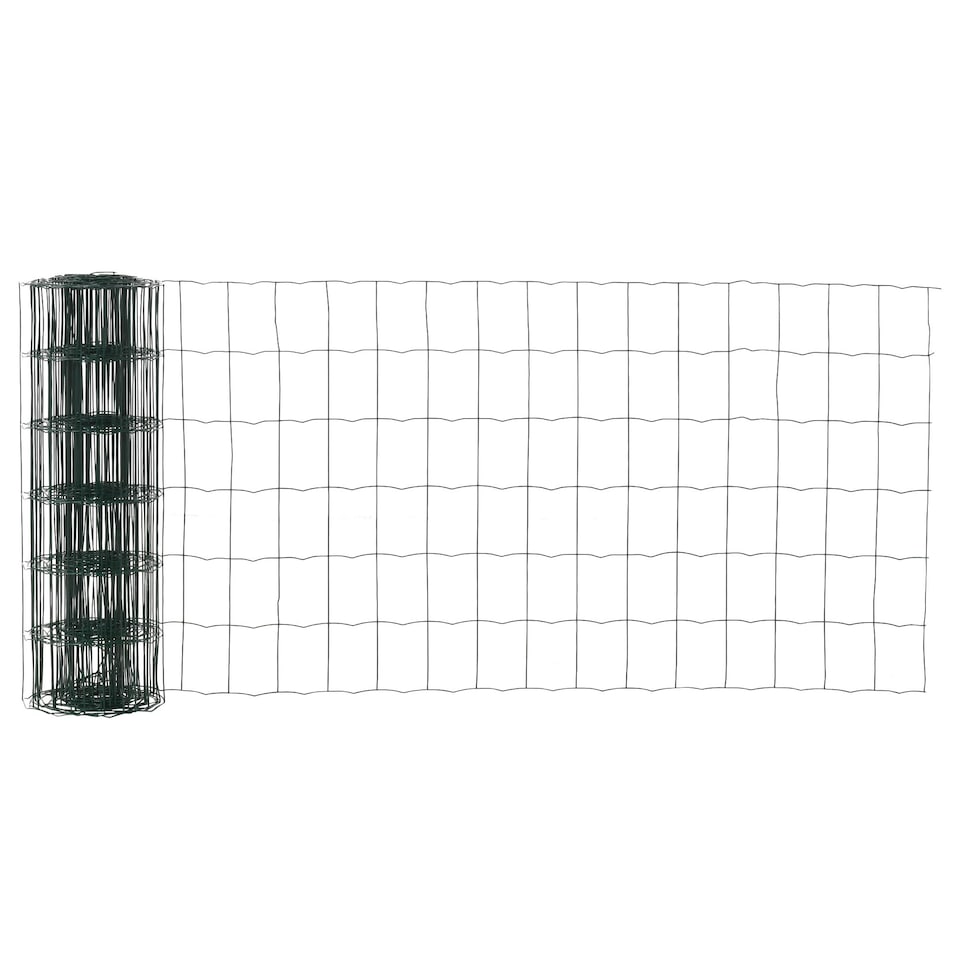 image 1 of PawHut 0.6Mx10M Chicken Wire Mesh Rabbit Poultry Animal Fence PVC Coated Netting