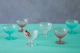 image 4 of Fleur Set Of Two Blue Glass Sundae Dishes