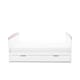 image 9 of Ickle Bubba Coleby Style Cot Bed with Under Drawer Elephant Love Pink - Premium Sprung Mattress