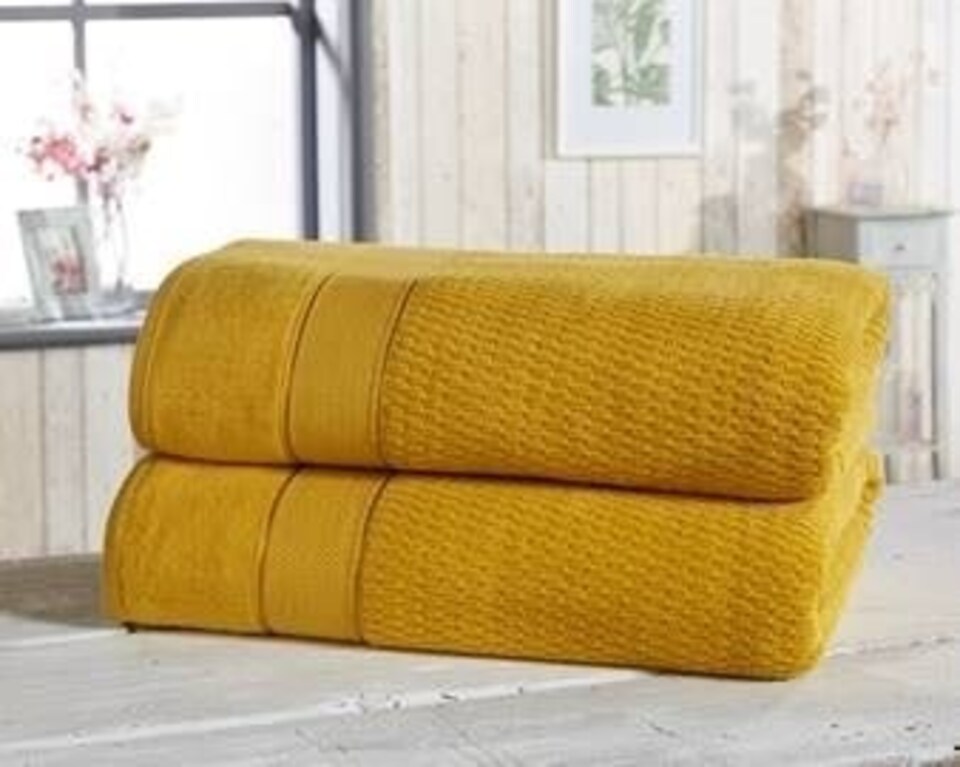 image 1 of Royal Velvet 2 pc Ochre Towel Bale