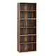 image 1 of Essential Wide 5 Shelf Bookcase in Vintage Oak