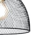 image 2 of Cassidy - Medium Black Mesh Easy Fit Metal Pendant Shade | Black | Medium | 1