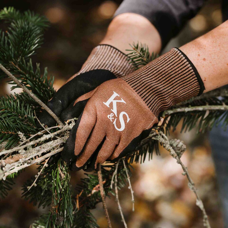 image 1 of Kent & Stowe SureGrip All Purpose Nitrile Gardening Gloves - Small