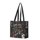 image 2 of Signare Shopper Bag Morning Garden Black