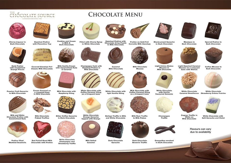 image 1 of The Chocolate Source Assorted Belgian Chocolates gift box 200g