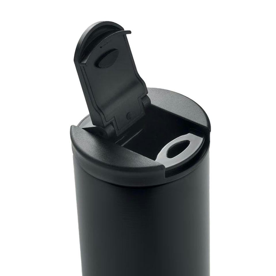 image 1 of MidOcean Redu Double-Walled 330 ml Bottle - Black - One Size Black | One Size