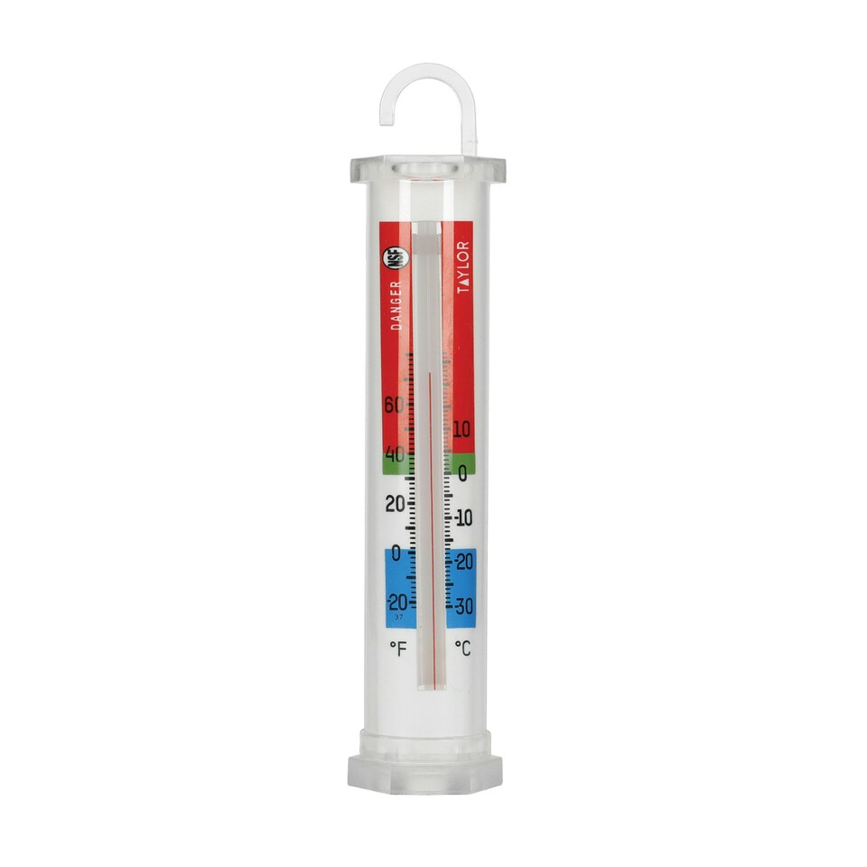 image 1 of Taylor Fridge Freezer Thermometer Clear Glycol
