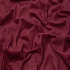 Minerva Core Range Wine 8 Wale Cotton Corduroy Fabric for Dressmaking, 142.5cm / 56" Wide - per metre
