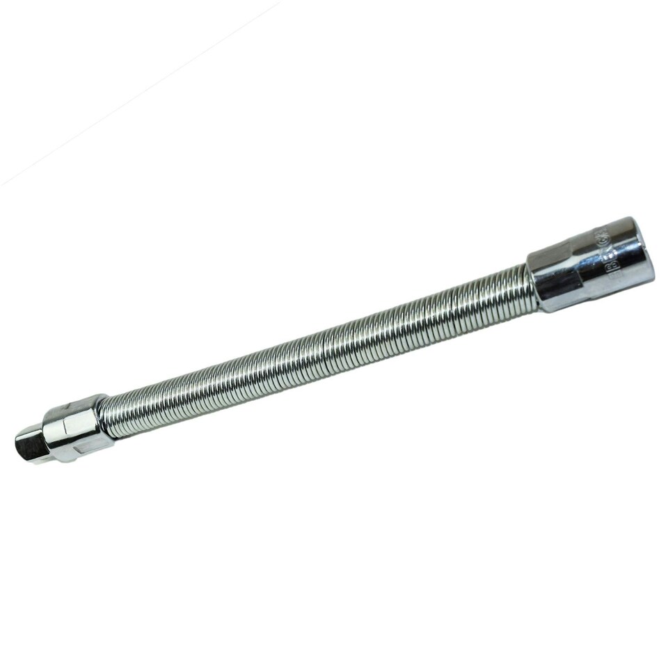 image 1 of 3pc Mixed Drive Flexible Flexi Socket Extension Bar Adapter Set 1/4 3/8 + 1/2