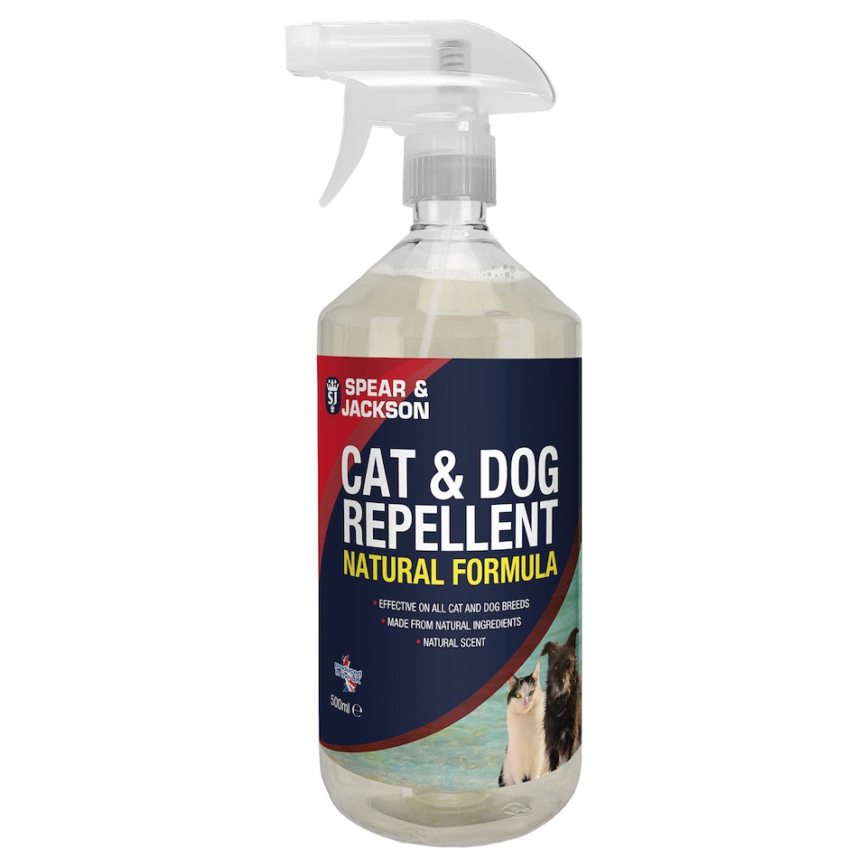 Spear & Jackson Cat & Dog Repellent Spray - Citrus Scent 500ml
