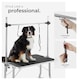 image 5 of Dog Grooming Table - 2 height-settings, 2 leashes, scratch-resistant surface