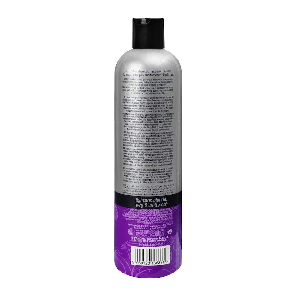 image 1 of Xpel Marketing XHC Xpel Hair Care Shimmer Of Silver Shampoo 400 ml