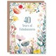 image 1 of Greeting Card Years Fabulous 40th 40 Years Old Floral Flowers Birthday