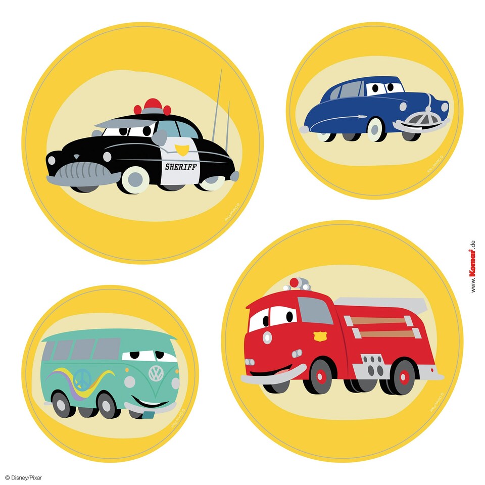 image 1 of Disney Characters Better Together Self-Adhesive Window Stickers