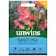 image 2 of Unwins Sweet Pea 21 Seeds 'Princess Elizabeth' Spencer-type, Salmon Pink