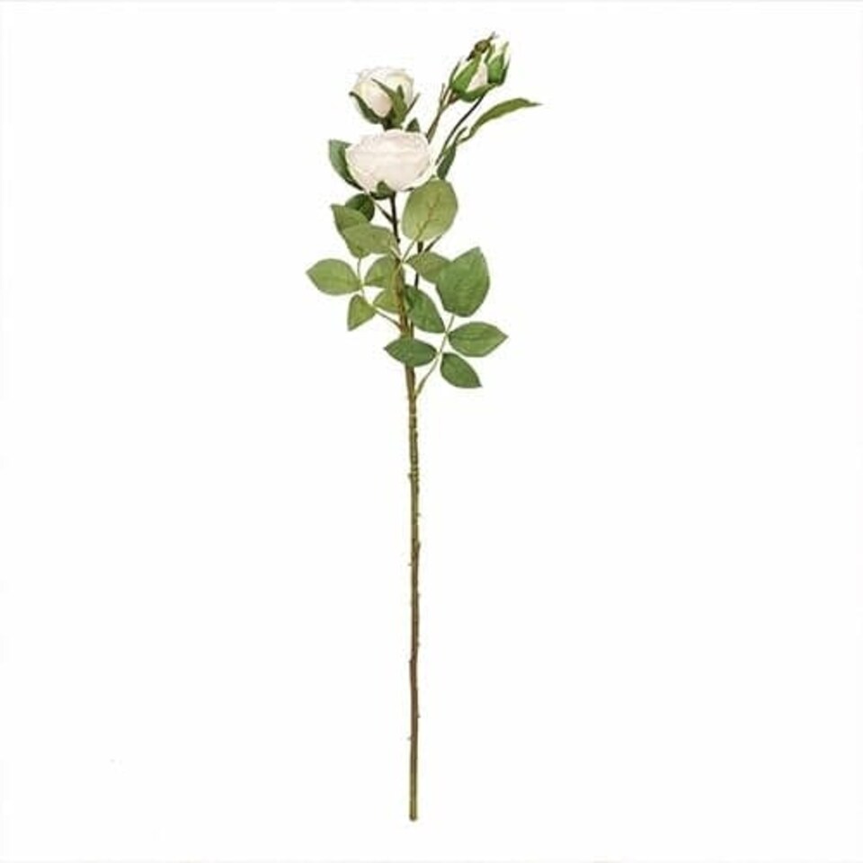 Blush Pink Peony Rose Spray Decoration 63cm