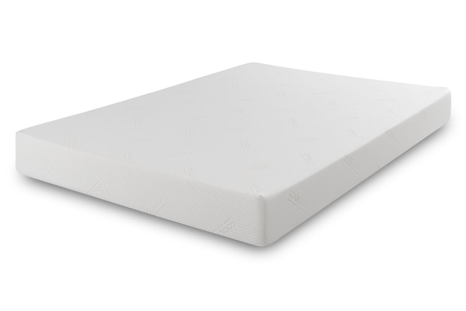 image 1 of CoolMax All Foam Memory Foam Mattress - 6 inch Deep, Temperature-Regulating Comfort | White | European King Size