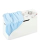 image 2 of Brand Lab Minky Embossed Blanket - Light Blue - One Size