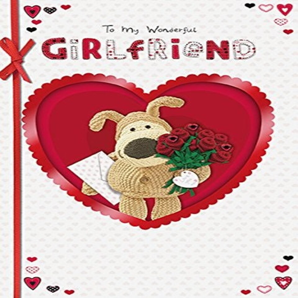 image 1 of Boofle Girlfriend Valentine's Day Card