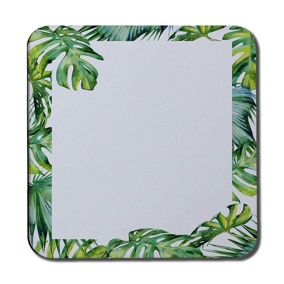 image 1 of Botanical Leaves Border (Coaster)