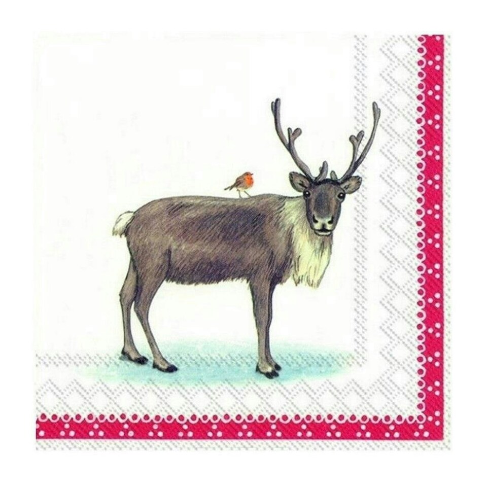 IHR  Gustaf&nbsp;Cocktail Napkins 25cm 3ply  20 Pack