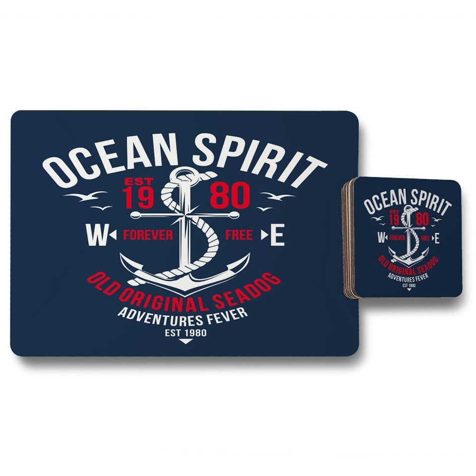 Ocean Spirit (Placemat & Coaster Set)