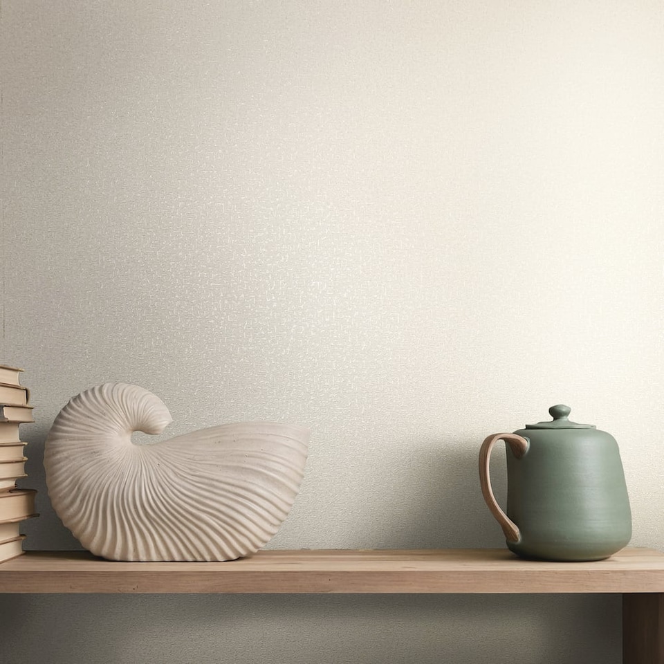 Galerie Fashion Icon Beige Plain Texture Wallpaper - Tesco Groceries