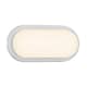 image 2 of Nordlux Cuba Outdoor Wall Light White Plastic Sensor Intergrated LED  Ceiling or Wall Mounting - Mains Powered, IP54