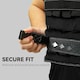 image 9 of 20KG Adjustable Weighted Vest with 20 Metal Weights, Running Weight Vest Black | 50L x 40Wcm