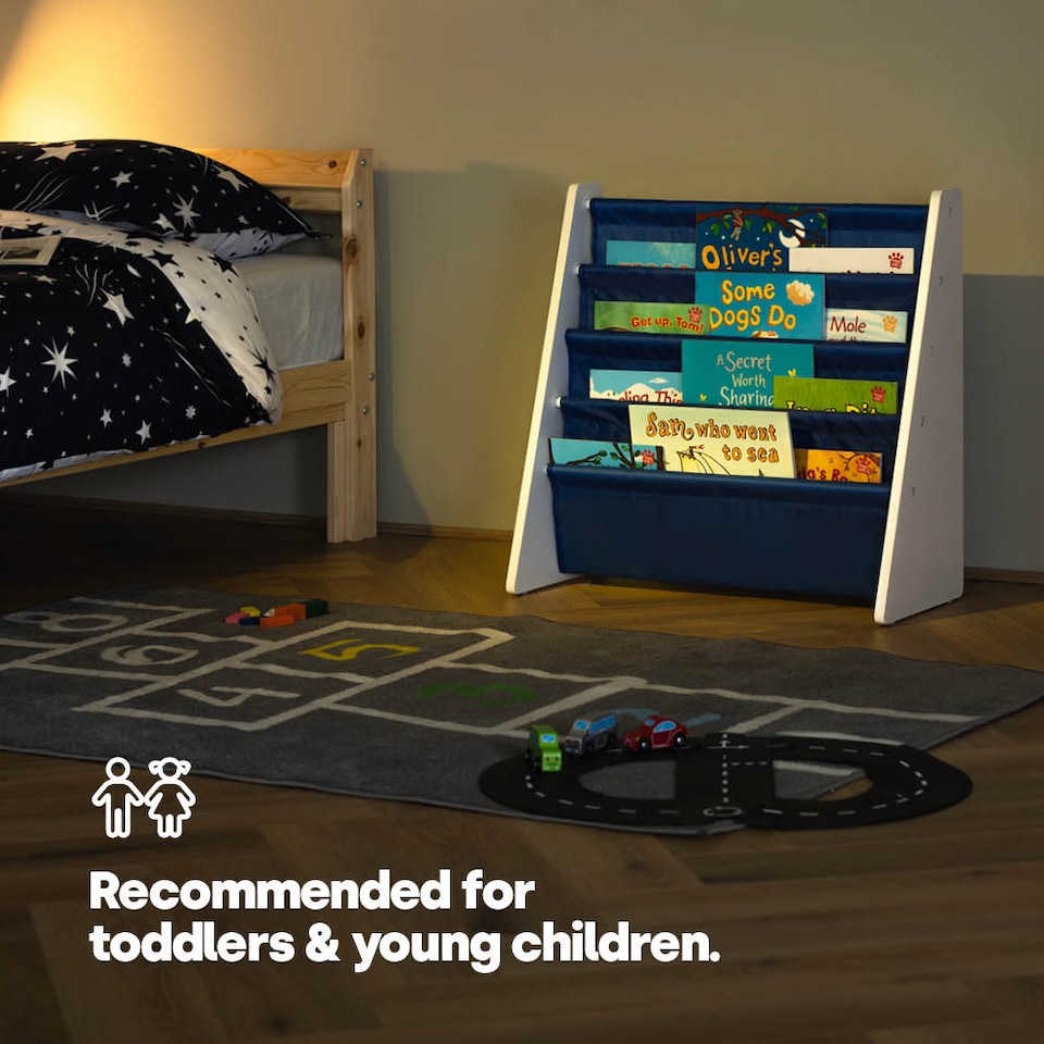 image 1 of Childrens Bookcase  Blue