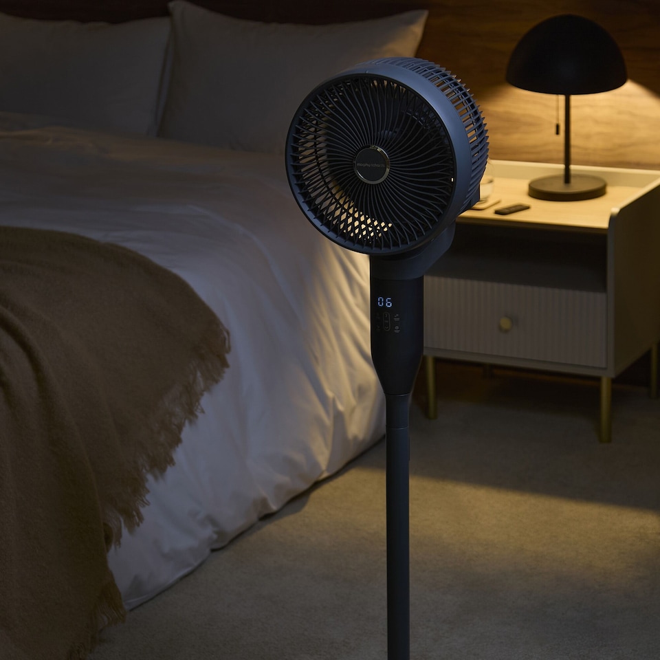 image 1 of Morphy Richards Air Flex 10 360 Air Circulator Fan with Remote Control