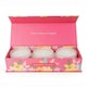 image 2 of Candlelight Celebration Set of 3 Candles Gift Box Pink Floral Pink | One Size